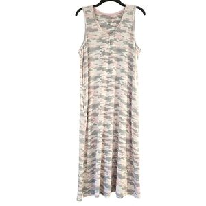 Rene Rofe Pink and Gray Camo Sleepwear